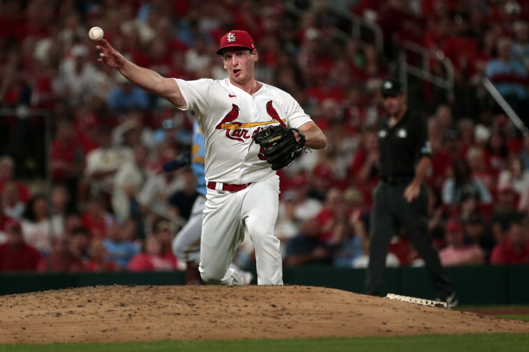Cardinals, Brewers at Busch